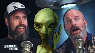 Does Tom Segura Believe In ALIENS?  - 2 Bears, 1 Cave Highlight