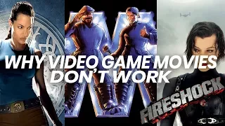 Why Video Game Movies don’t work