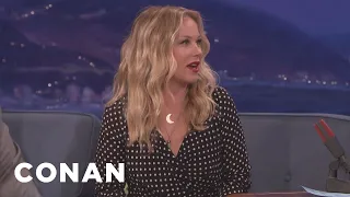 Christina Applegate Isn’t Getting Back Into Her "Married With Children" Miniskirt | CONAN on TBS