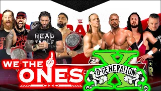 WWE 2K22 Team Bloodline Vs Team D-Generation X Gameplay