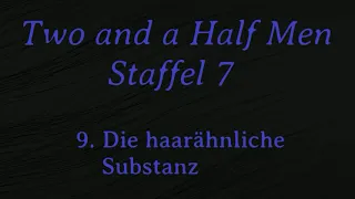 Two and a half men Staffel 7 F9 -13 ,tonspur , einschlafen