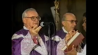 TJ SÃO PAULO 1991 - D. Paulo Evaristo Arns / Missa - Ênio