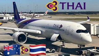 THAI AIRWAYS A350 ECONOMY CLASS - BACK FROM THE BRINK!