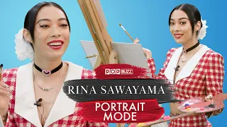 Rina Sawayama Paints A Self-Portrait And Answers Questions About Her Life | Portrait Mode