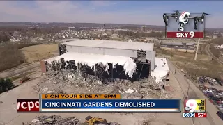 Cincinnati gardens demolished