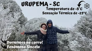 AVENTURA CONGELANTE em URUPEMA - SC | A CIDADE MAIS FRIA DO BRASIL | EMBARQUE NESSA AVENTURA EP.041