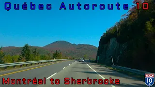 Québec Autoroute 10 EB - Montréal to Sherbrooke