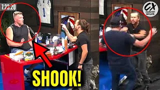 **HEATED FIGHT ERUPTS** Between Pat McAfee & Adam Cole During Interview (Explained!)