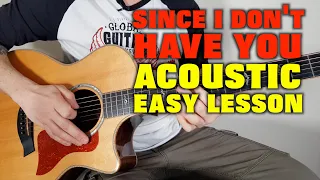 Since I Don't Have You Guns n Roses Acoustic Tutorial