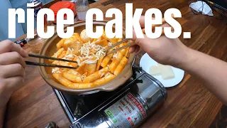 Super Speedy TTEOKBOKKI only needs 4 ingredients | Korean Spicy Rice Cakes | OPPACOOKSHERE #떡볶이