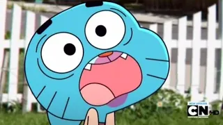 The Amazing World of Gumball - Granny Jojo Accidentally Kisses Gumball On His Mouth!!!