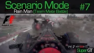 F1 2013 | Scenario Mode: Rain Man (Team Mate Battle) - Gold + No Assists
