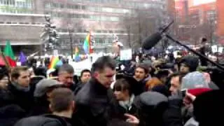 Михаил Прохоров на митинге 24.12.11 на проспекте Сахарова