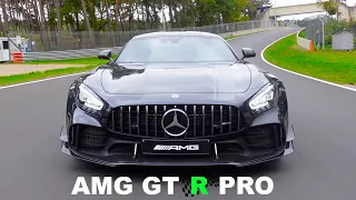 The Mercedes GT R Pro on Track & Detailed Review - Cold Start & Revs