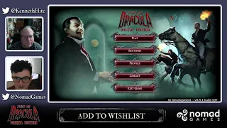 Fury of Dracula: Digital Edition - Beta Playthrough with Kenneth Hite