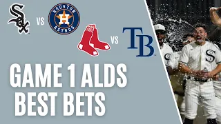 White Sox vs Astros and Red Sox vs Rays: ALDS Game 1 Best Bets, Player Props & Predictions