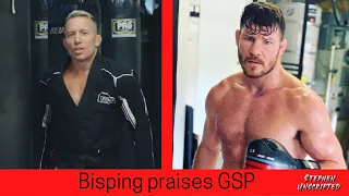 Michael Bisping Says No Other Person He'd Rather Lose UFC Belt to Than Georges St-Pierre