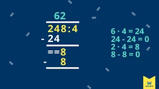 Dzielenie pisemne – Matematyka, Klasa IV - Eduelo.pl