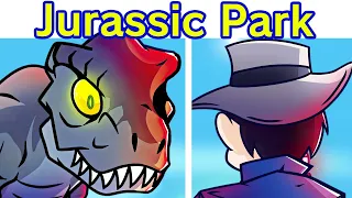 Friday Night Funkin' VS Jurassic Park: T-Rex Breakout (FNF Mod/Hard) (Tyrannosaurus/Dinosaurs)