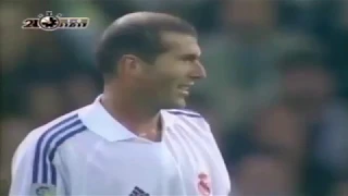 Zinedine Zidane vs Barcelona - 2001-02 La Liga 11R (Zizou Debut at El Clasico)