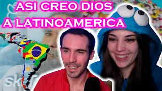 REACCIONAMOS A: ASI CREÓ DIOS A LATINOAMERICA 🌎 * AMÉN  🙏 *