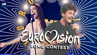 [HD] Spain in the Eurovision Song Contest (1961-2019)