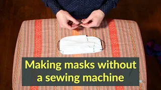 Making a face mask without a sewing machine