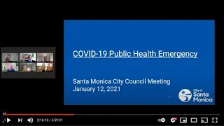 Santa Monica City Council Meeting February 9, 2021