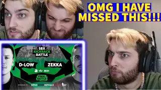 D-LOW vs ZEKKA | Final | SBX KICKBACK BATTLE 2021 (REACTION)