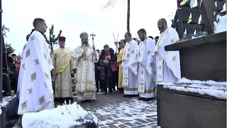 Спільна молитва Блаженнішого Святослава з родичами героїв Небесної сотні