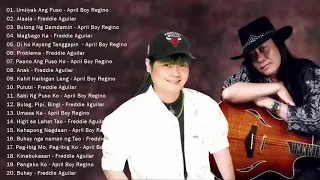 April Boy Regino, Freddie Aguilar Nonstop Songs - Best of OPM TagaLOg Love Songs Of all Time