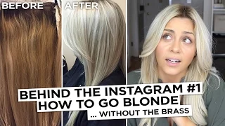 Behind the Instagram #1 - How to Go Blonde Without the Brass