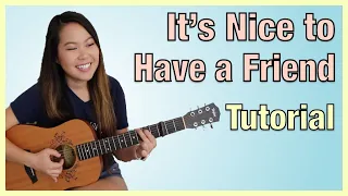 It's Nice to Have a Friend Guitar Lesson Tutorial EASY - Taylor Swift [Chords|Strum|Pick|Full Cover]