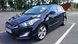 Hyundai Elantra GT 2012. Бюджетный хэтчбек с панорамой на автомате.