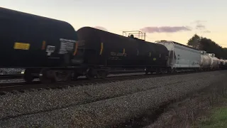 NS train leads SD40-2 and gp38 high-hood (read description)