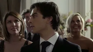 Damon Escorts Elena And The Miss Mystic Falls Candidates Dance - The Vampire Diaries 1x19 Scene