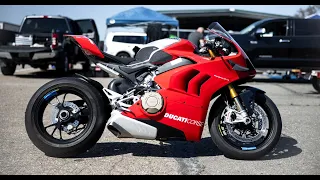 Motorcycle Wash - 2020 Ducati Panigale V4 R