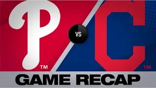 Harper's 3-run homer in the 5th lifts Phils | Phillies-Indians Game Highlights 9/21/19