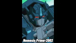 Nemesis Prime😈 Evolution 2002-2017