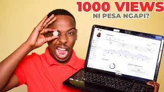 How Much YouTube Pays Me for 1,000 Views in Kenya? How much does Youtube pay in Kenya