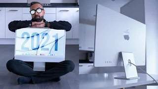 iMac 2021 Silver - Unboxing & Review