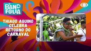 Thiago Aquino celebra retorno do Carnaval: "Emocionante"