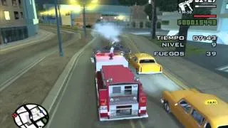 12 misiones de bombero gta san andreas- inmunidad al fuego