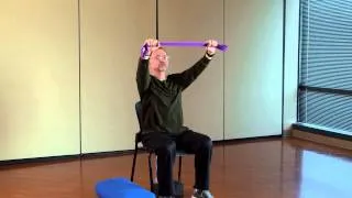 54-minute chair yoga class