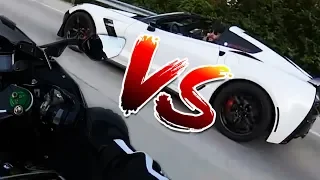 FAST BIKES VS FAST CARS!!!