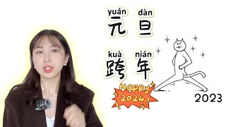 Chinese expressions about New Year2024