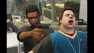 GTA V Lamar kills Jimmy