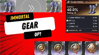 Immortal gear explained - Eternal Evolution