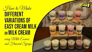 Episode 3: How to make different variations of Easy Brand Milk Cream/Cream Milk