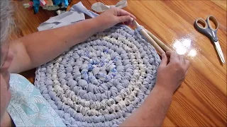 How to Finish a Rag Rug Update